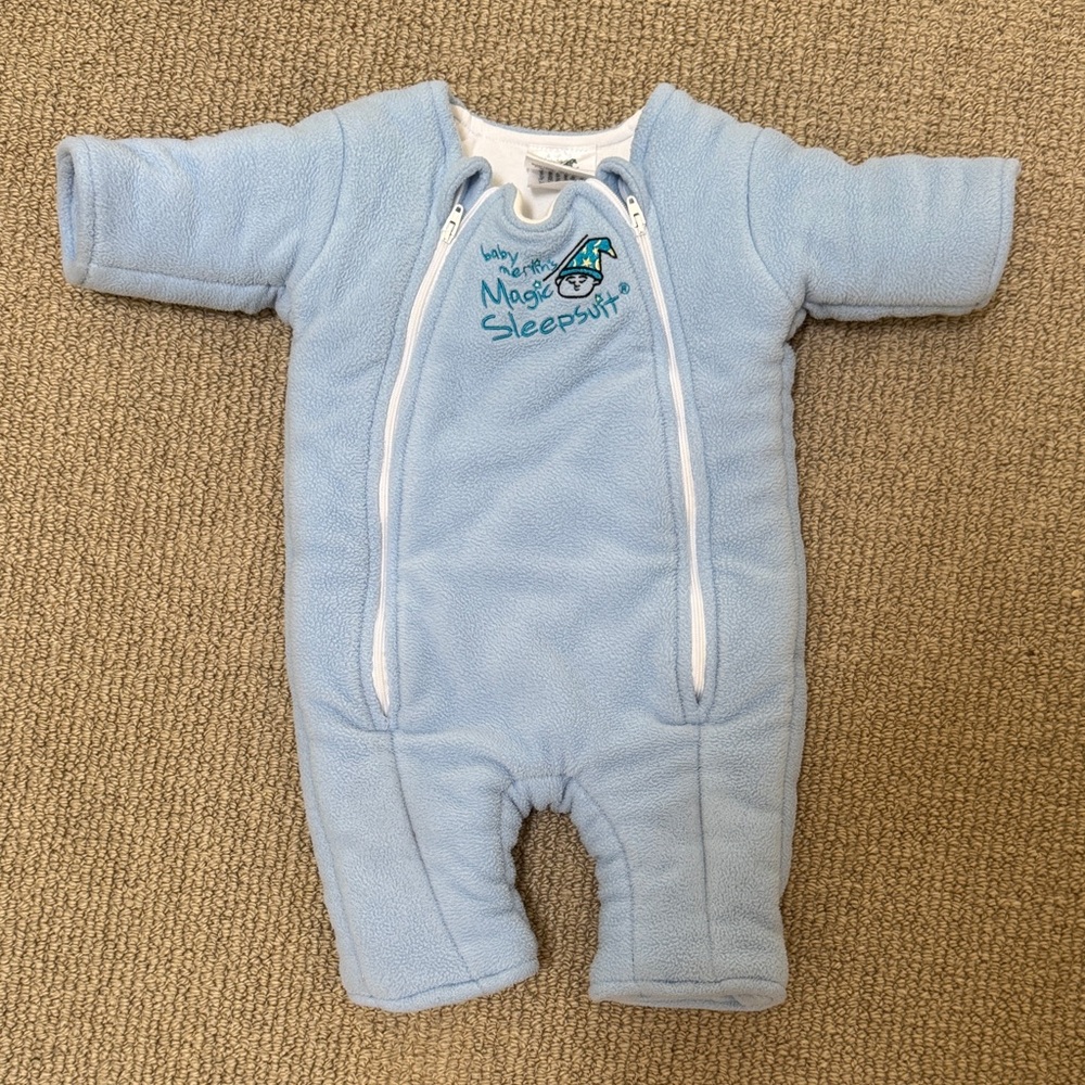 Baby Merlin’s Magic Sleepsuit - Blue